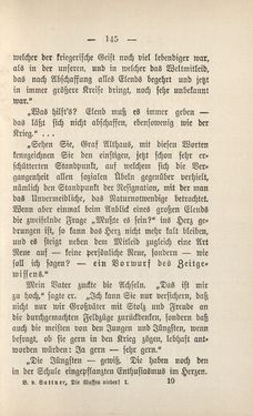 Bild der Seite - 145 - in Die Waffen nieder! - Eine Lebensgeschichte von Bertha von Suttner, Band 1