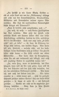 Bild der Seite - 193 - in Die Waffen nieder! - Eine Lebensgeschichte von Bertha von Suttner, Band 1