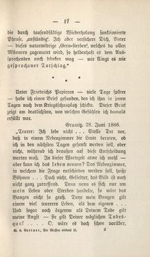 Image of the Page - 17 - in Die Waffen nieder! - Eine Lebensgeschichte von Bertha von Suttner, Volume 2