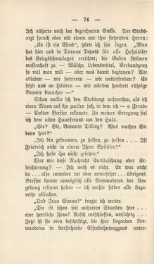 Image of the Page - 74 - in Die Waffen nieder! - Eine Lebensgeschichte von Bertha von Suttner, Volume 2