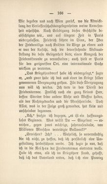 Bild der Seite - 166 - in Die Waffen nieder! - Eine Lebensgeschichte von Bertha von Suttner, Band 2