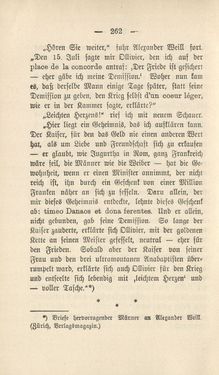 Bild der Seite - 262 - in Die Waffen nieder! - Eine Lebensgeschichte von Bertha von Suttner, Band 2