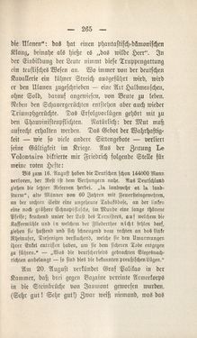 Bild der Seite - 265 - in Die Waffen nieder! - Eine Lebensgeschichte von Bertha von Suttner, Band 2