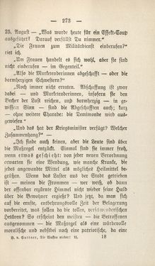 Image of the Page - 273 - in Die Waffen nieder! - Eine Lebensgeschichte von Bertha von Suttner, Volume 2