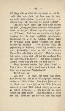 Bild der Seite - 322 - in Die Waffen nieder! - Eine Lebensgeschichte von Bertha von Suttner, Band 2