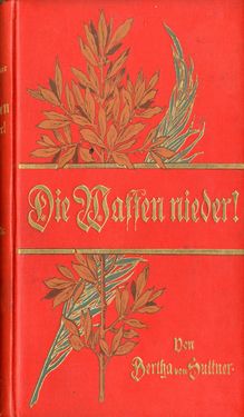 Image of the Page - Einband vorne - in Die Waffen nieder! - Eine Lebensgeschichte von Bertha von Suttner, Volume 2