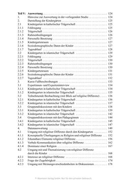 Image of the Page - (000009) - in Umgang mit religiöser Differenz im Kindergarten - Eine ethnographische Studie an Einrichtungen in katholischer und islamischer Trägerschaft