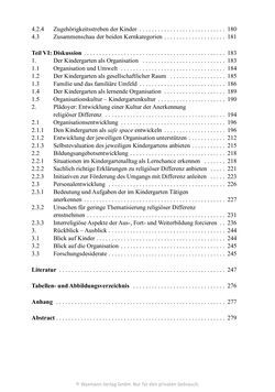 Image of the Page - (000010) - in Umgang mit religiöser Differenz im Kindergarten - Eine ethnographische Studie an Einrichtungen in katholischer und islamischer Trägerschaft