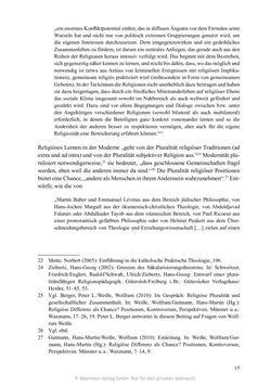 Image of the Page - 15 - in Umgang mit religiöser Differenz im Kindergarten - Eine ethnographische Studie an Einrichtungen in katholischer und islamischer Trägerschaft