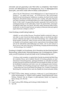 Image of the Page - 23 - in Umgang mit religiöser Differenz im Kindergarten - Eine ethnographische Studie an Einrichtungen in katholischer und islamischer Trägerschaft