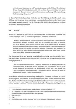 Image of the Page - 24 - in Umgang mit religiöser Differenz im Kindergarten - Eine ethnographische Studie an Einrichtungen in katholischer und islamischer Trägerschaft