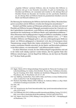 Image of the Page - 39 - in Umgang mit religiöser Differenz im Kindergarten - Eine ethnographische Studie an Einrichtungen in katholischer und islamischer Trägerschaft