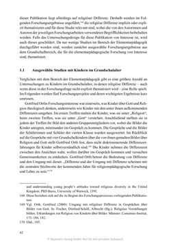 Bild der Seite - 42 - in Umgang mit religiöser Differenz im Kindergarten - Eine ethnographische Studie an Einrichtungen in katholischer und islamischer Trägerschaft