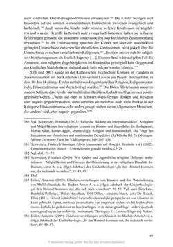 Image of the Page - 45 - in Umgang mit religiöser Differenz im Kindergarten - Eine ethnographische Studie an Einrichtungen in katholischer und islamischer Trägerschaft