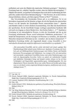 Image of the Page - 84 - in Umgang mit religiöser Differenz im Kindergarten - Eine ethnographische Studie an Einrichtungen in katholischer und islamischer Trägerschaft