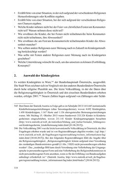 Image of the Page - 114 - in Umgang mit religiöser Differenz im Kindergarten - Eine ethnographische Studie an Einrichtungen in katholischer und islamischer Trägerschaft