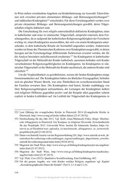 Image of the Page - 116 - in Umgang mit religiöser Differenz im Kindergarten - Eine ethnographische Studie an Einrichtungen in katholischer und islamischer Trägerschaft