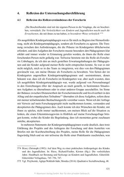 Bild der Seite - 121 - in Umgang mit religiöser Differenz im Kindergarten - Eine ethnographische Studie an Einrichtungen in katholischer und islamischer Trägerschaft