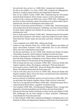 Image of the Page - 151 - in Umgang mit religiöser Differenz im Kindergarten - Eine ethnographische Studie an Einrichtungen in katholischer und islamischer Trägerschaft