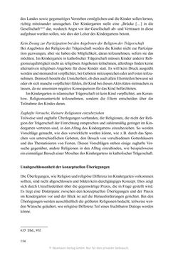 Bild der Seite - 154 - in Umgang mit religiöser Differenz im Kindergarten - Eine ethnographische Studie an Einrichtungen in katholischer und islamischer Trägerschaft