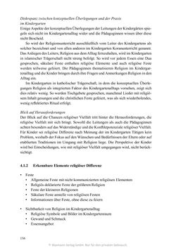 Image of the Page - 156 - in Umgang mit religiöser Differenz im Kindergarten - Eine ethnographische Studie an Einrichtungen in katholischer und islamischer Trägerschaft