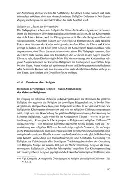 Image of the Page - 167 - in Umgang mit religiöser Differenz im Kindergarten - Eine ethnographische Studie an Einrichtungen in katholischer und islamischer Trägerschaft