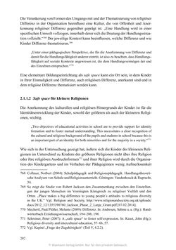 Image of the Page - 202 - in Umgang mit religiöser Differenz im Kindergarten - Eine ethnographische Studie an Einrichtungen in katholischer und islamischer Trägerschaft