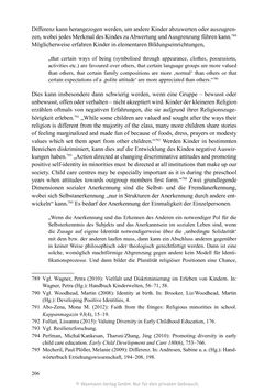 Image of the Page - 206 - in Umgang mit religiöser Differenz im Kindergarten - Eine ethnographische Studie an Einrichtungen in katholischer und islamischer Trägerschaft
