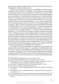 Bild der Seite - 235 - in Umgang mit religiöser Differenz im Kindergarten - Eine ethnographische Studie an Einrichtungen in katholischer und islamischer Trägerschaft
