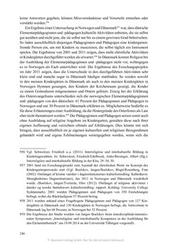 Image of the Page - 240 - in Umgang mit religiöser Differenz im Kindergarten - Eine ethnographische Studie an Einrichtungen in katholischer und islamischer Trägerschaft