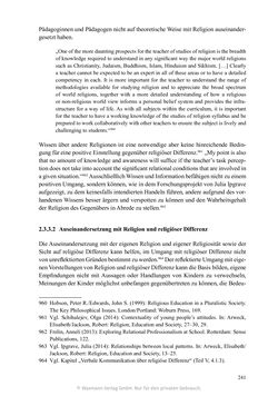 Bild der Seite - 241 - in Umgang mit religiöser Differenz im Kindergarten - Eine ethnographische Studie an Einrichtungen in katholischer und islamischer Trägerschaft