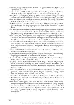 Image of the Page - 248 - in Umgang mit religiöser Differenz im Kindergarten - Eine ethnographische Studie an Einrichtungen in katholischer und islamischer Trägerschaft