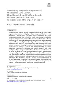 Image of the Page - 3 - in Digital Entrepreneurship - Impact on Business and Society