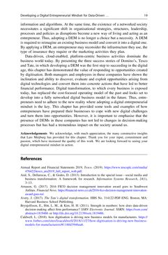 Image of the Page - 19 - in Digital Entrepreneurship - Impact on Business and Society
