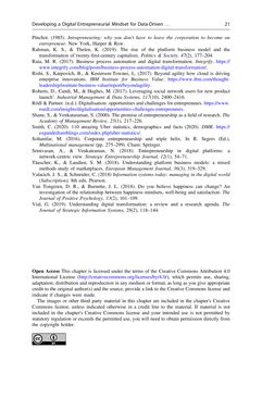Image of the Page - 21 - in Digital Entrepreneurship - Impact on Business and Society
