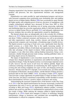 Image of the Page - 140 - in Digital Entrepreneurship - Impact on Business and Society