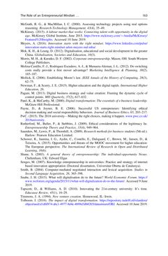 Bild der Seite - 158 - in Digital Entrepreneurship - Impact on Business and Society