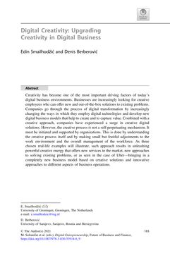 Bild der Seite - 160 - in Digital Entrepreneurship - Impact on Business and Society