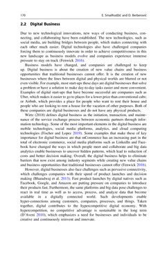 Bild der Seite - 165 - in Digital Entrepreneurship - Impact on Business and Society