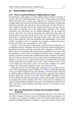 Bild der Seite - 166 - in Digital Entrepreneurship - Impact on Business and Society