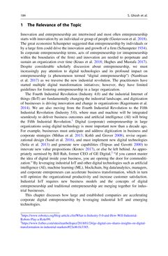 Bild der Seite - 179 - in Digital Entrepreneurship - Impact on Business and Society