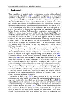 Bild der Seite - 180 - in Digital Entrepreneurship - Impact on Business and Society