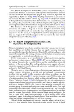 Image of the Page - 230 - in Digital Entrepreneurship - Impact on Business and Society
