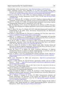 Image of the Page - 254 - in Digital Entrepreneurship - Impact on Business and Society