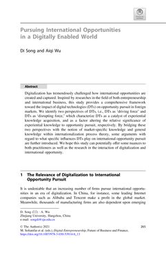 Image of the Page - 257 - in Digital Entrepreneurship - Impact on Business and Society