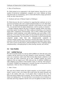 Image of the Page - 282 - in Digital Entrepreneurship - Impact on Business and Society
