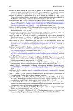 Image of the Page - 315 - in Digital Entrepreneurship - Impact on Business and Society