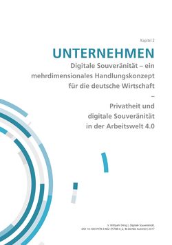 Image of the Page - 61 - in Digitale Souveränität - Bürger | Unternehmen | Staat