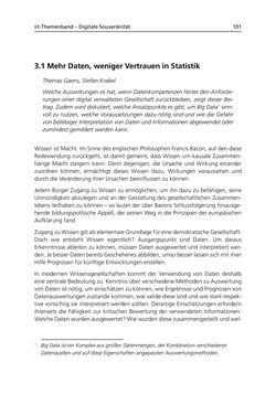 Bild der Seite - 101 - in Digitale Souveränität - Bürger | Unternehmen | Staat