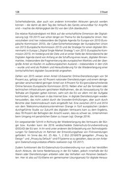 Image of the Page - 128 - in Digitale Souveränität - Bürger | Unternehmen | Staat